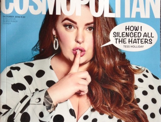 Plus-sized model Tess Holliday takes a starring role on the cover of  fashion magazine Cosmopolitan - Daily Record