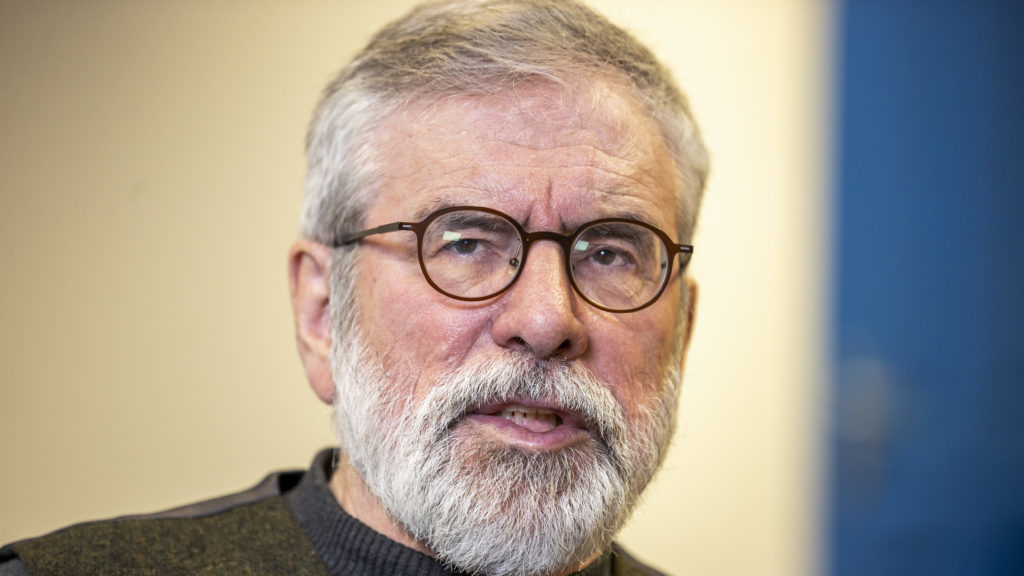 Gerry Adams civil case dropped