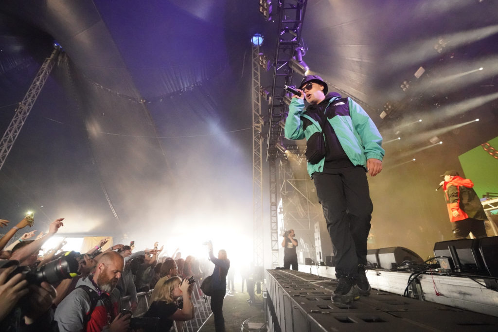 Kneecap perform during the Electric Picnic Festival in Stradbally, County Laois. Picture date: Saturday September 3, 2022