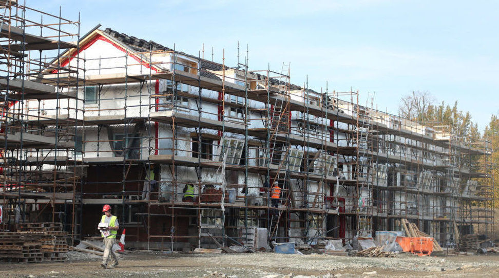 A new housing development in Dublin, © PA Archive/PA Images