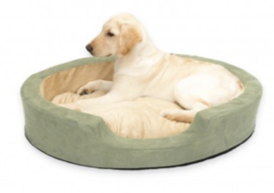 thermo dog heated dog bed