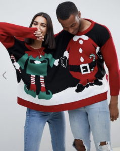 two person christmas jumper asos