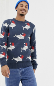 baby shark christmas jumper