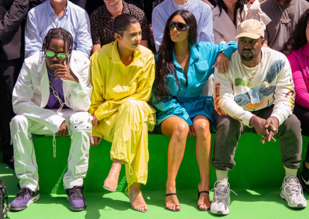 Kim, Kanye attend Virgil Abloh's final Louis Vuitton show