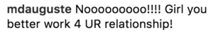 cardi b instagram comments after break up 