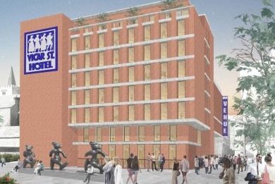 An artist impression of the proposed Vicar Street Hotel