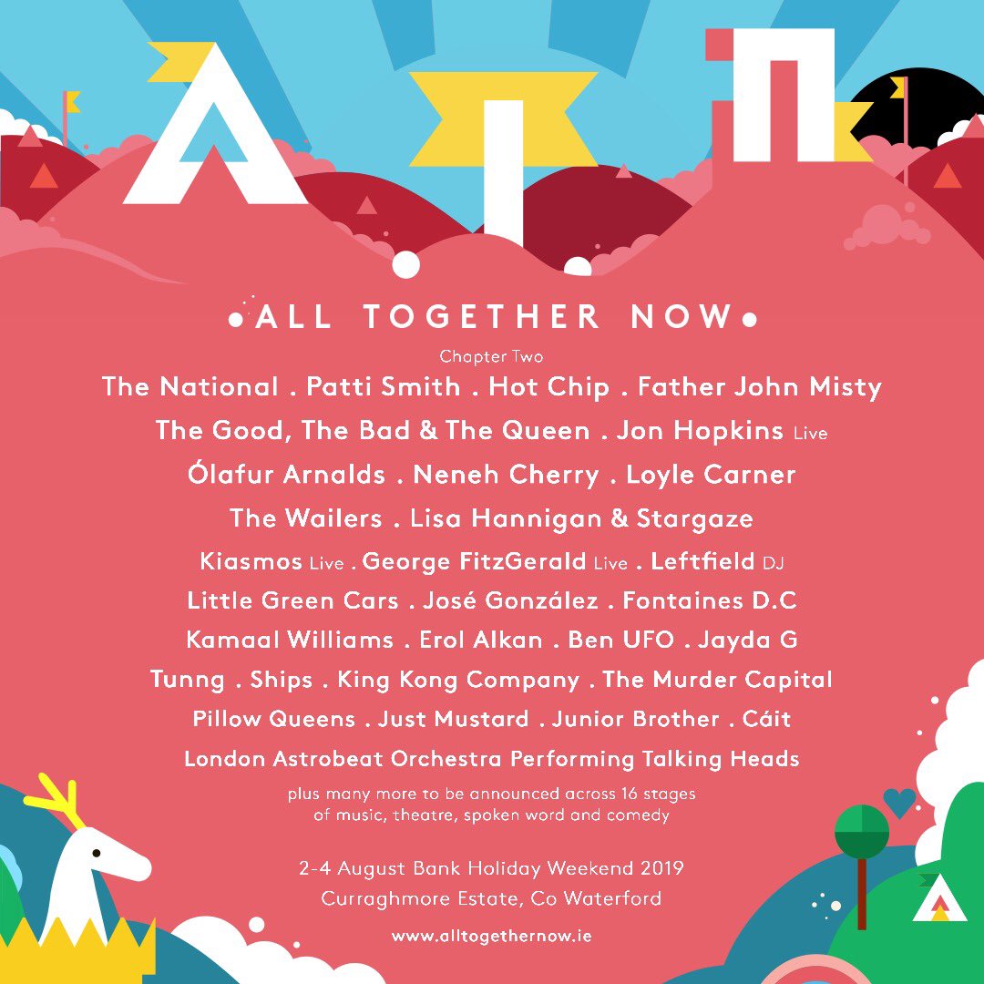 All Together Now Festival LineUp Is Revealed