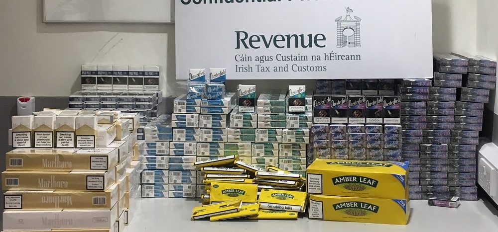 Cigarettes Worth €20,000 Seized