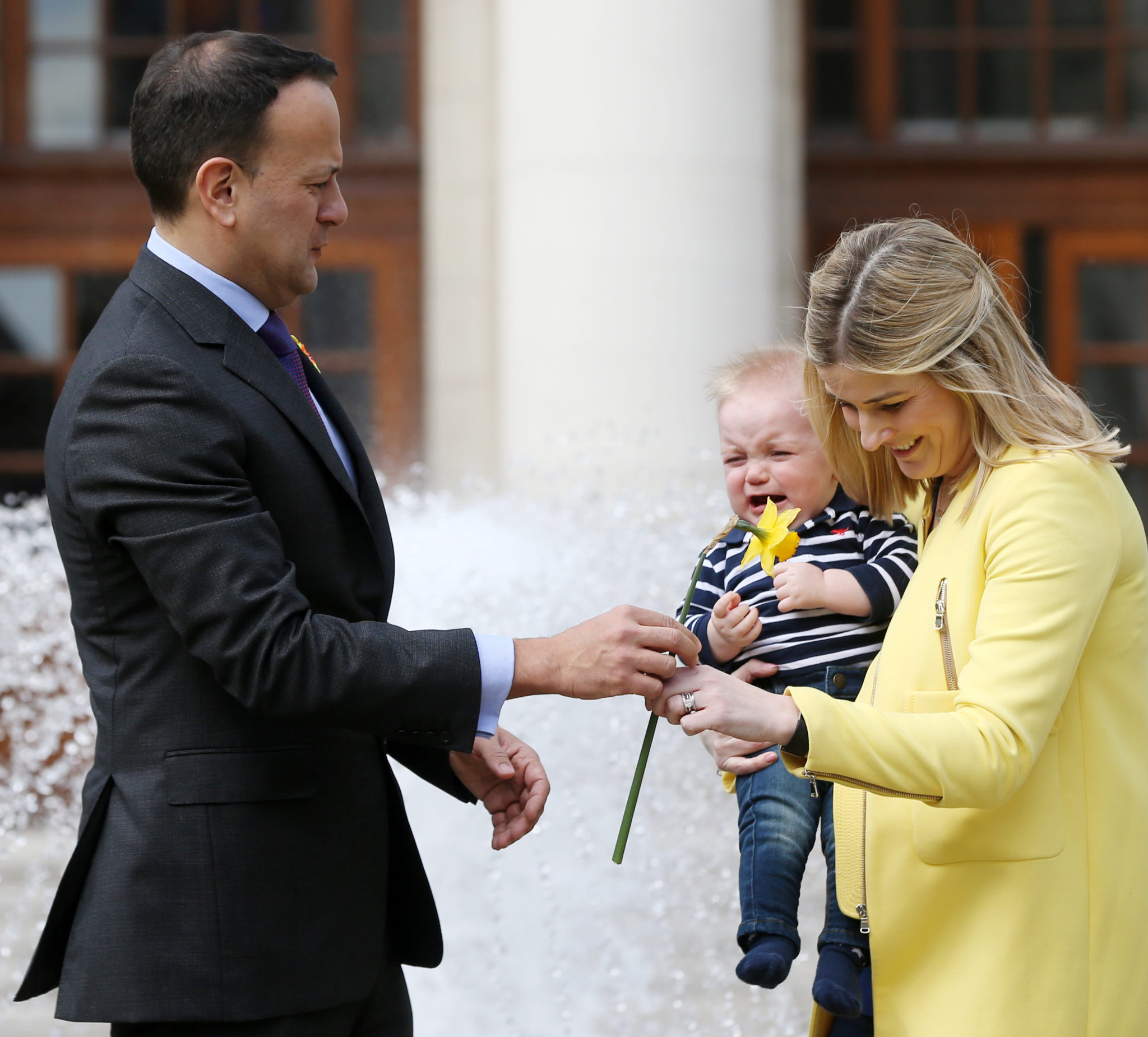 Daffodil Day Varadkar