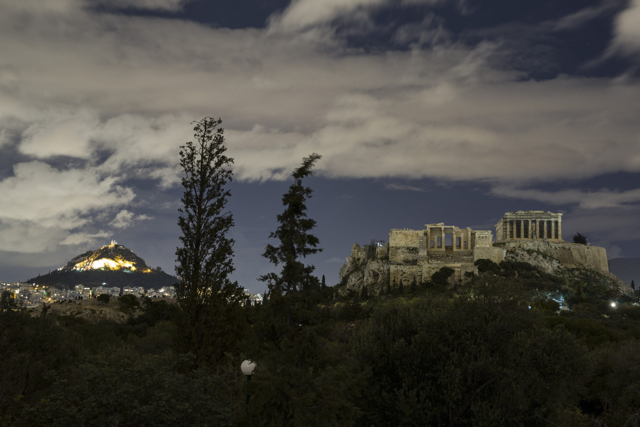 Earth Hour Acropolis