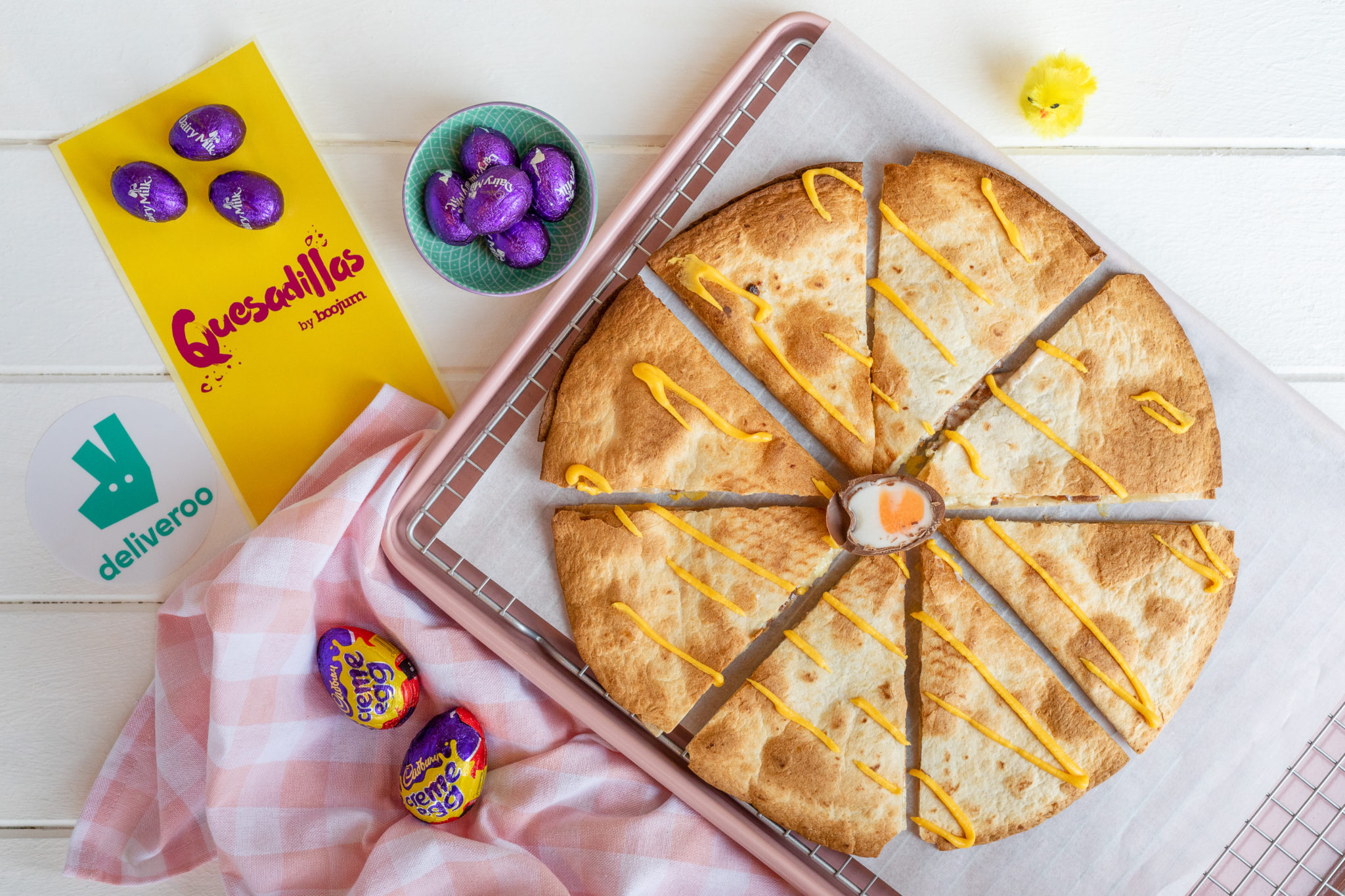 Creme Egg Quesadillas, Boojum, Easter, 