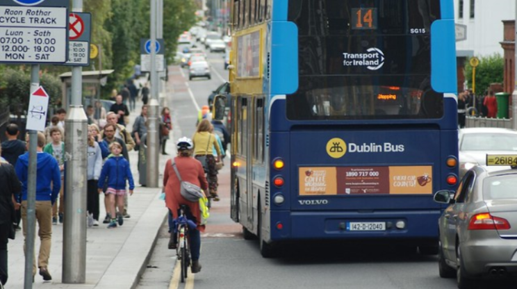 Cyclists in Rathmines