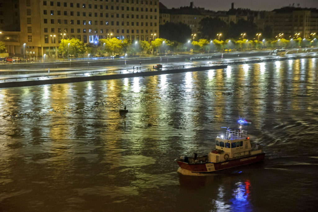 Budapest Capsized Boat