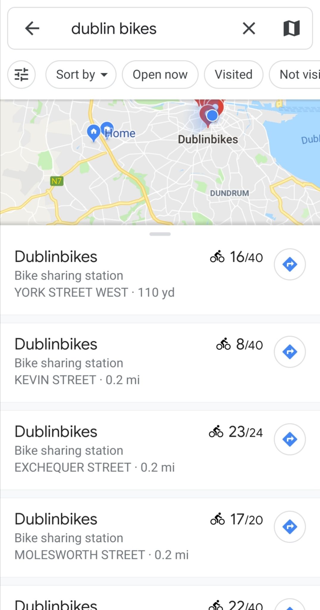 Dublin bikes