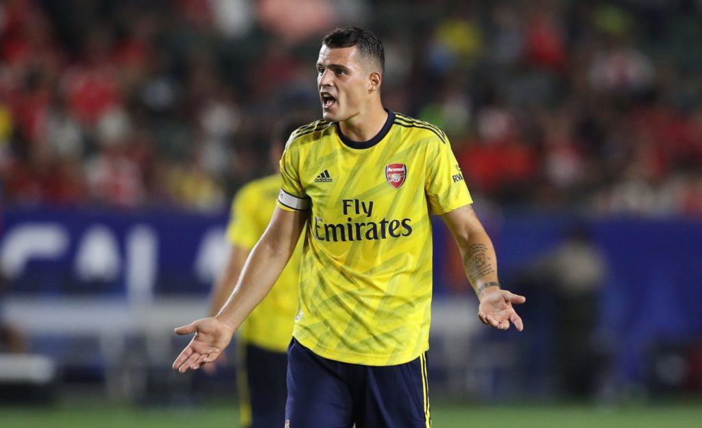 Granit Xhaka, Club captains