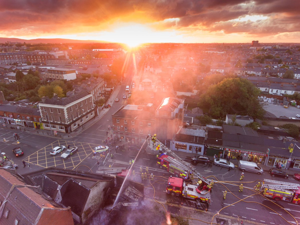 Public urged to report bonfire stockpiles after major fire in Dublin
