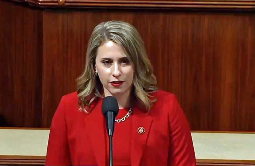 Watch Us Congresswoman Katie Hill Attacks Double Standard In Final Speech Newstalk 