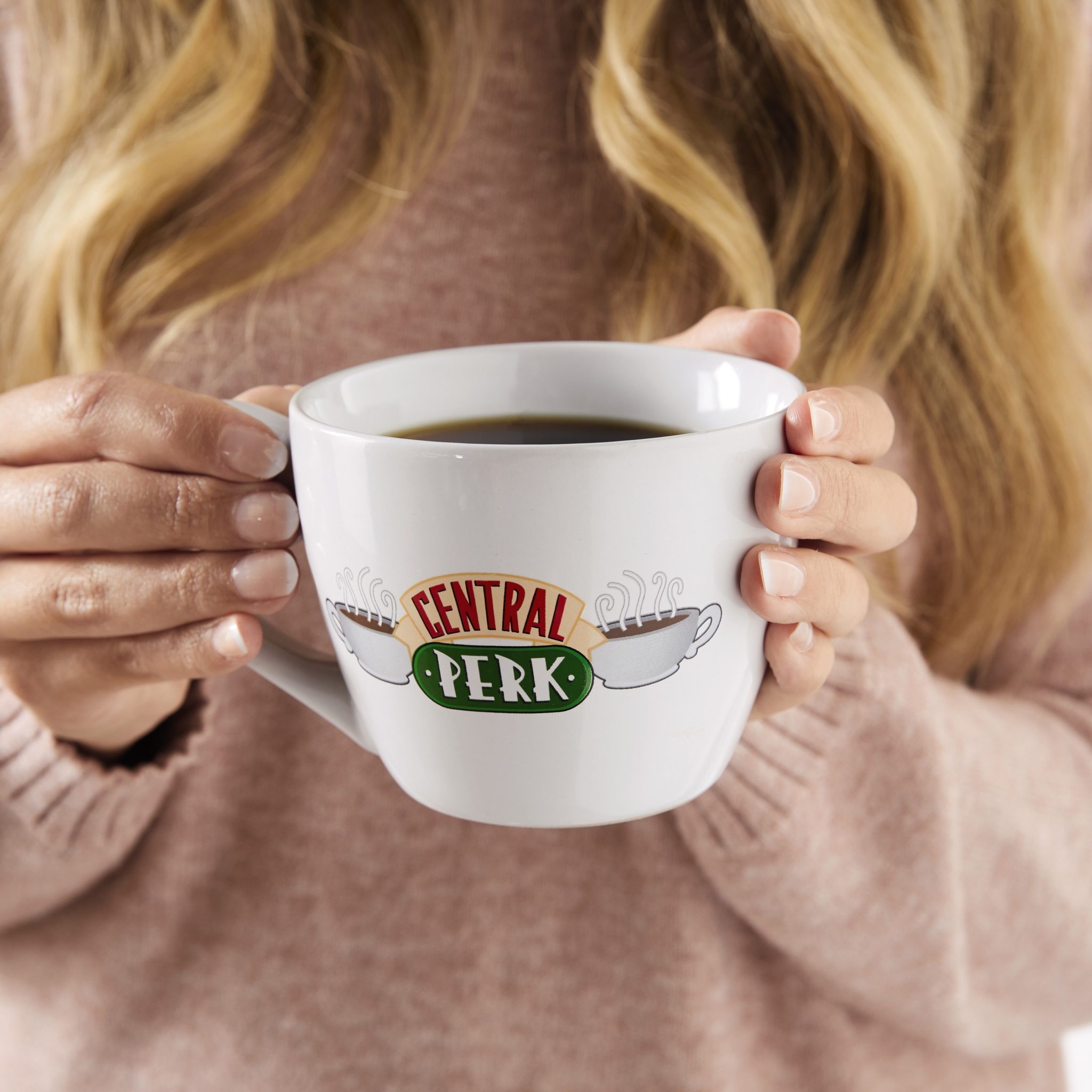 Be friends and sell. But first Coffee Central Perk.