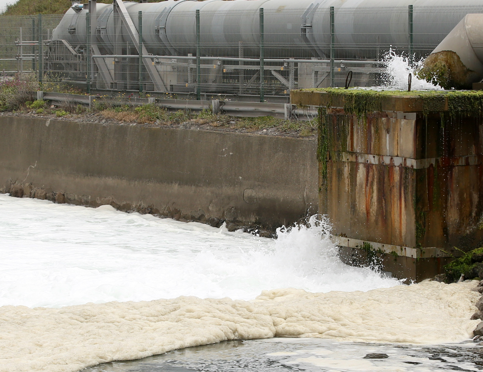 Three Olympic Sized Swimming Pools Of Untreated Sewage Flowing Into