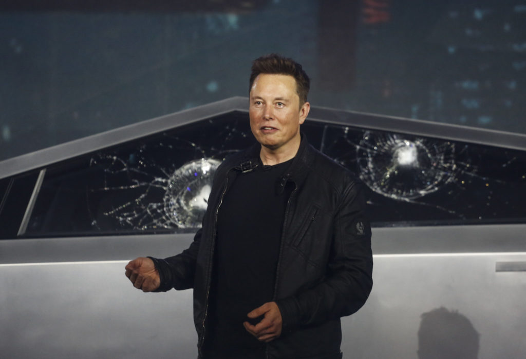 Elon Musk Tesla Cybertruck