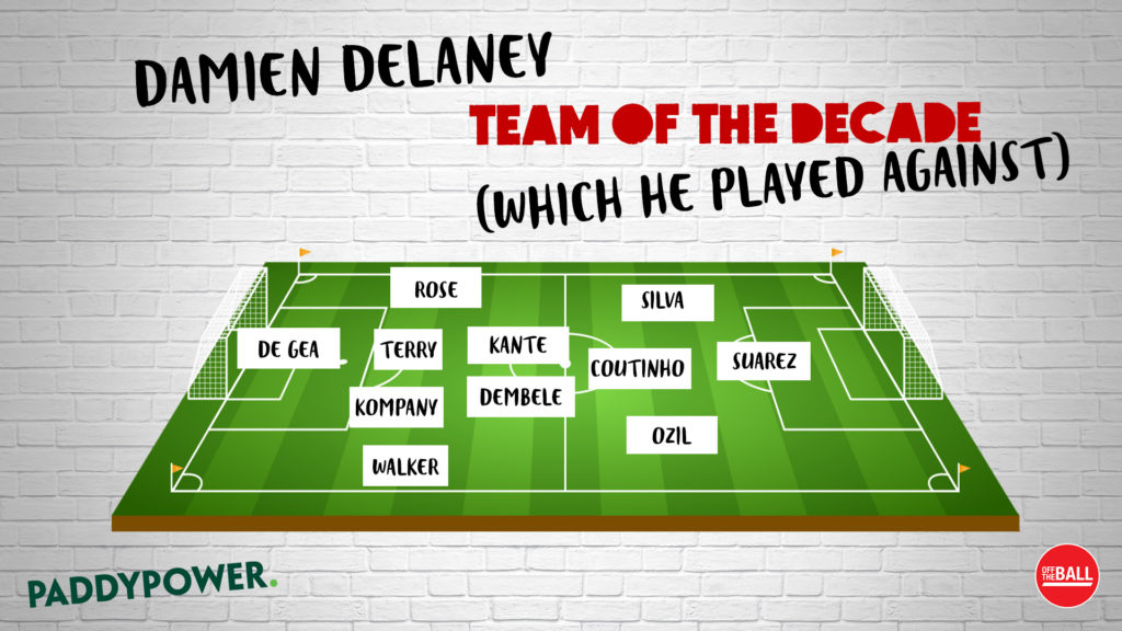 Damien Delaney, Team of the Decade, 