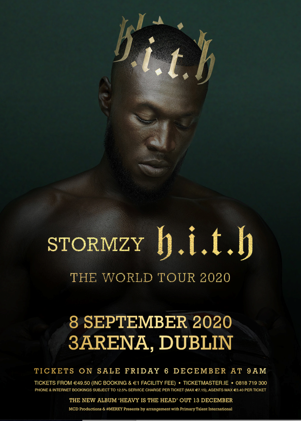 Stormzy Has Announced A 3Arena Gig