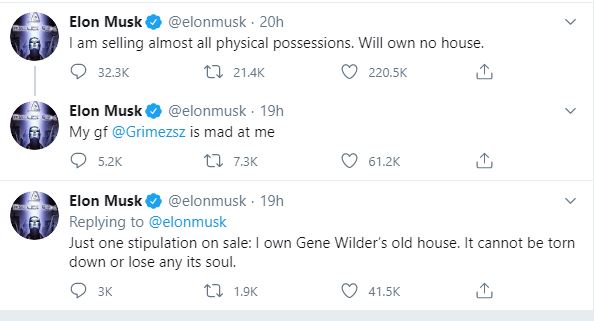 Bizarre Elon Musk tweets wipe almost €12bn off Tesla's share price ...