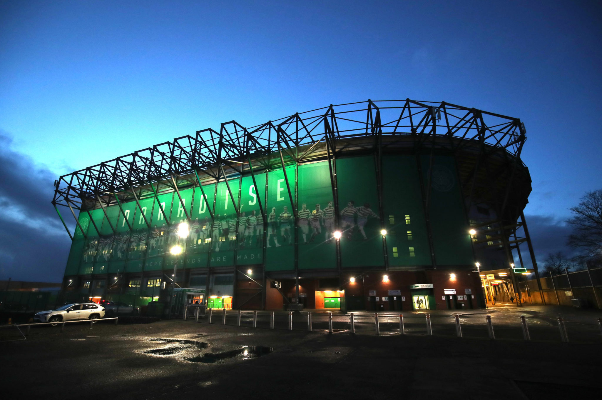 Cletic home stadium Parkhead