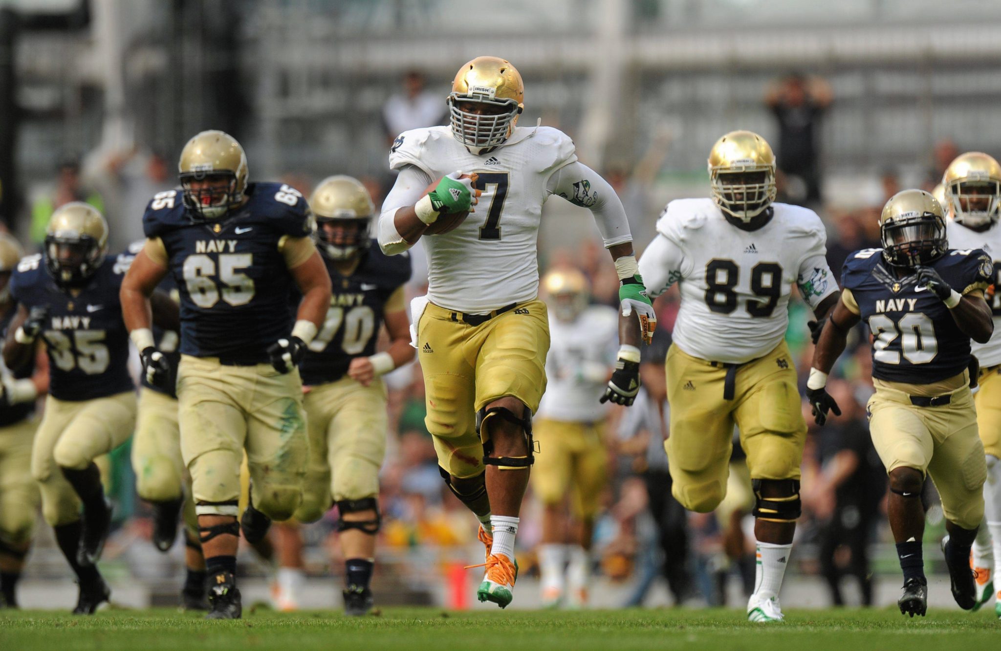Notre Dame And Navy To Return To Aviva In 2023 College Football 