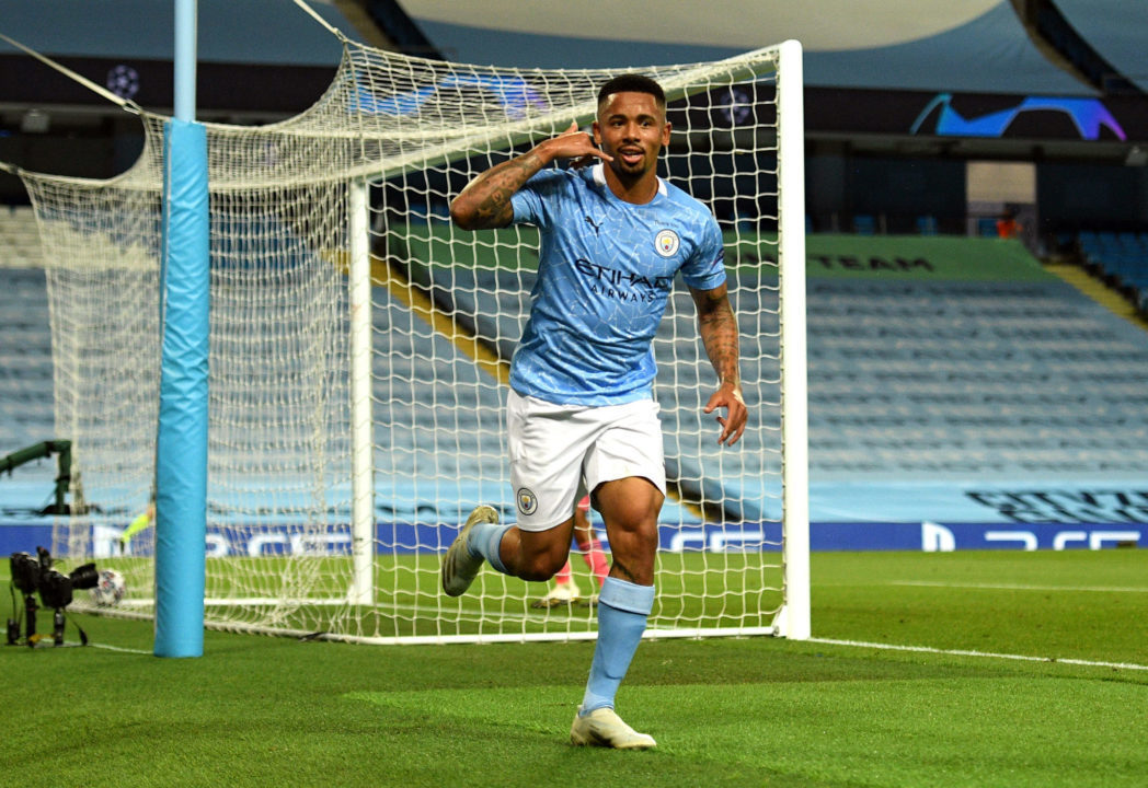 Manchester City striker Gabriel Jesus