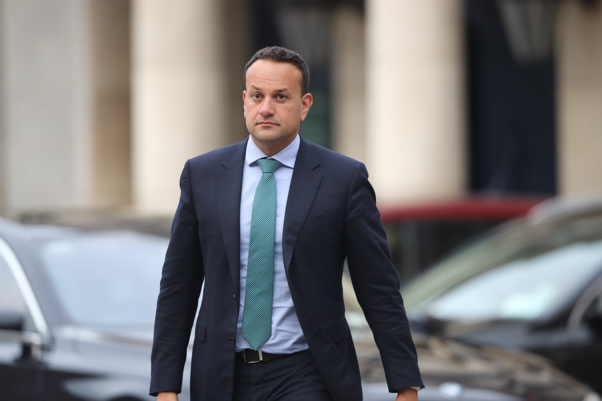 Tánaiste and Minister for Enterprise, Trade and Employment Leo Varadkar arrives at Dublin Castle for a cabinet meeting pubs