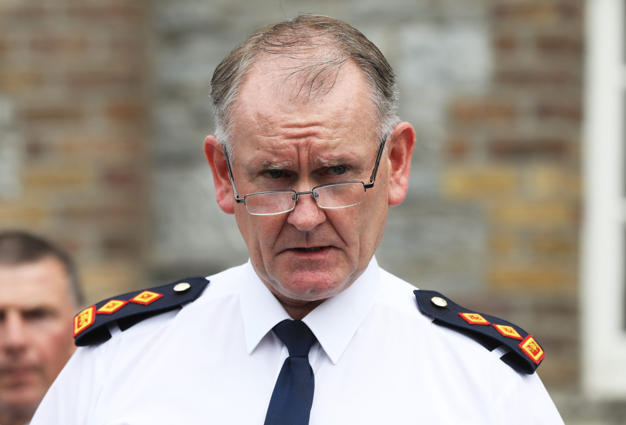 Chief Superintendent Christy Mangan speaks after the conviction of Aaron Brady for the murder of Detective Garda Adrian Donohoe