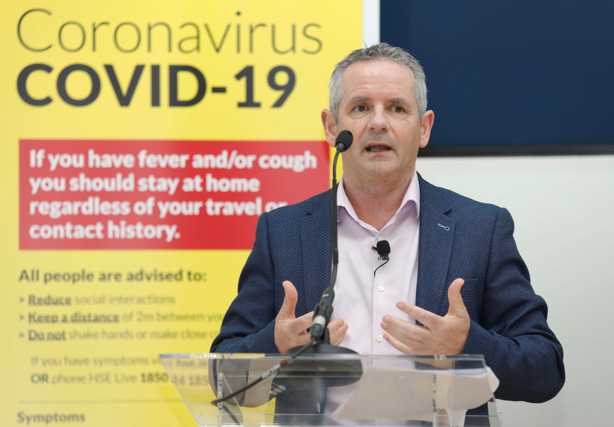 Paul Reid CEO Of The HSE Reponds To Mixed Messages On Schools Reopening