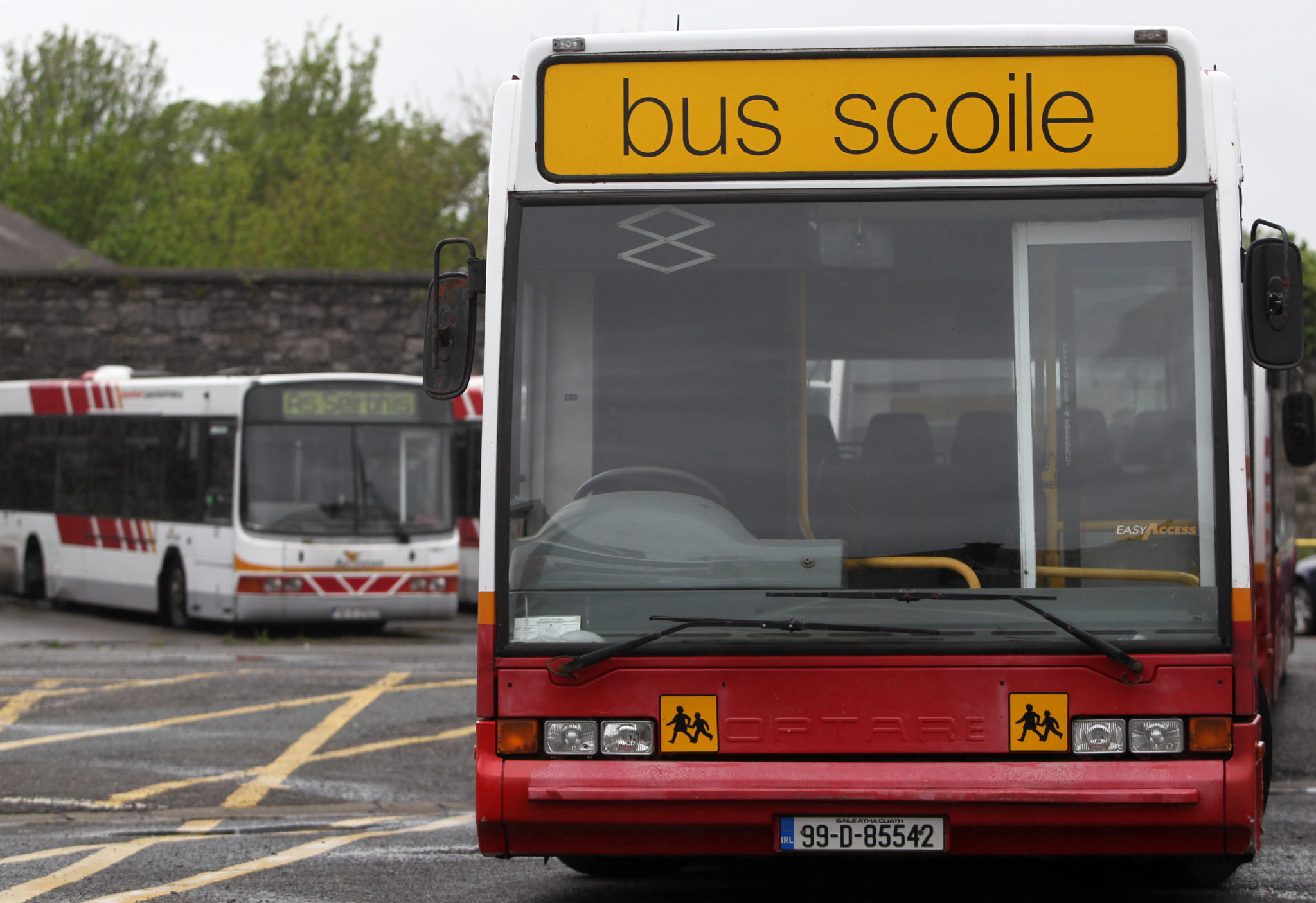 A school bus in 2013