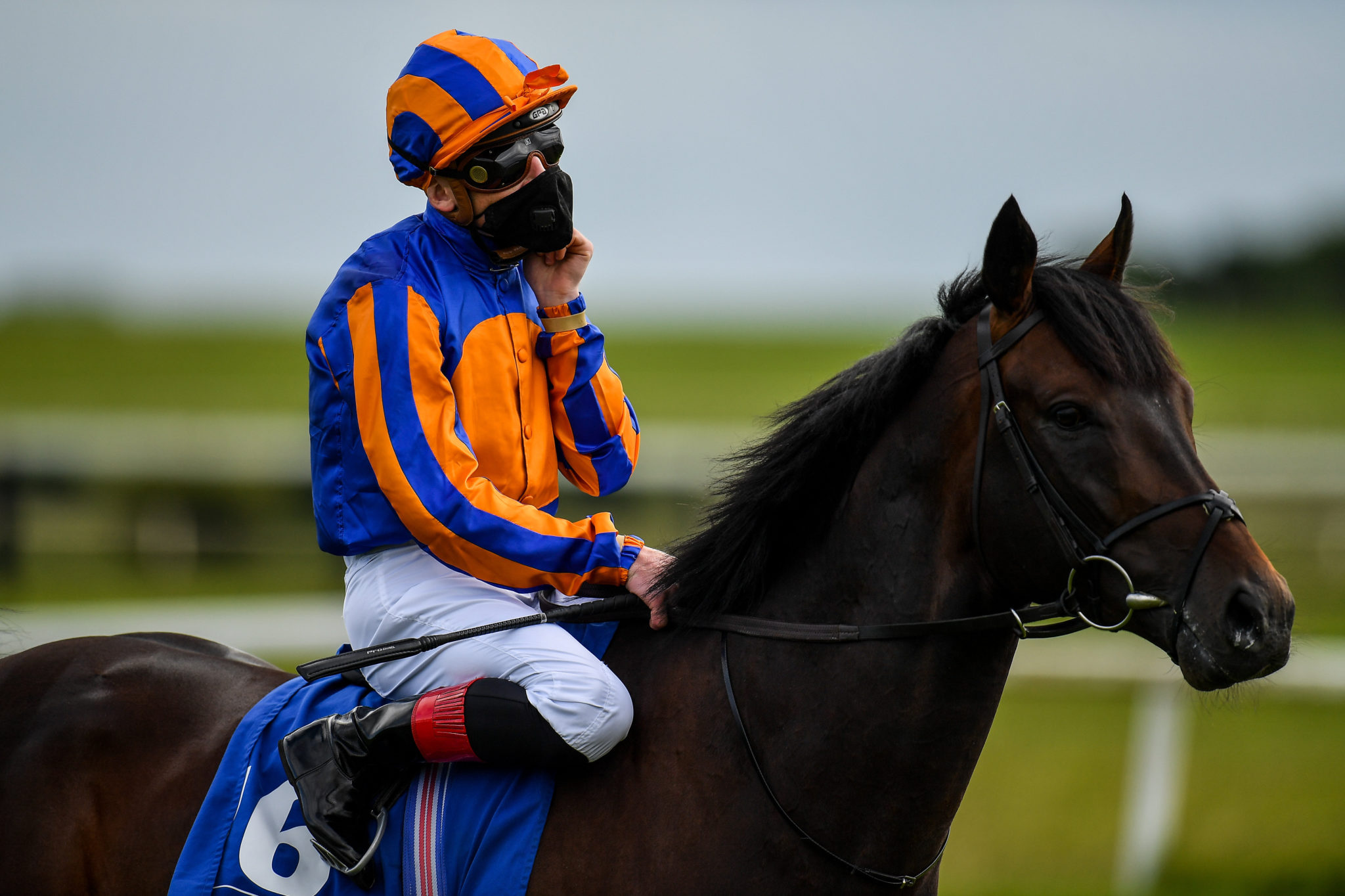 Gavin Ryan winning at the Curragh