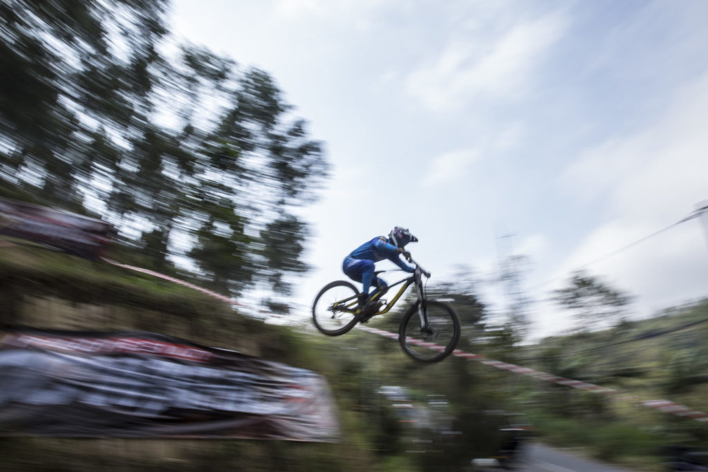 The Blind Downhill Biker Image