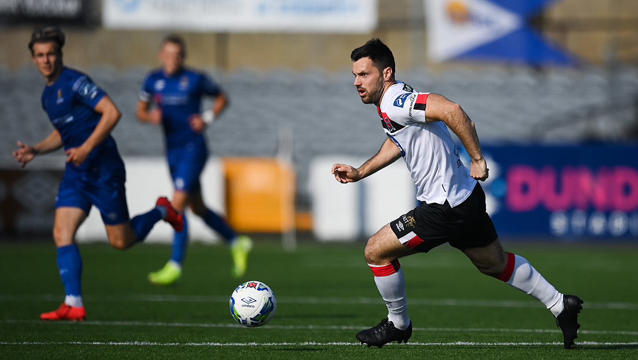 Patrick Hoban of Dundalk during the SSE Airtricity League Premier Division match between Dundalk and Waterford at Oriel Park in Dundalk