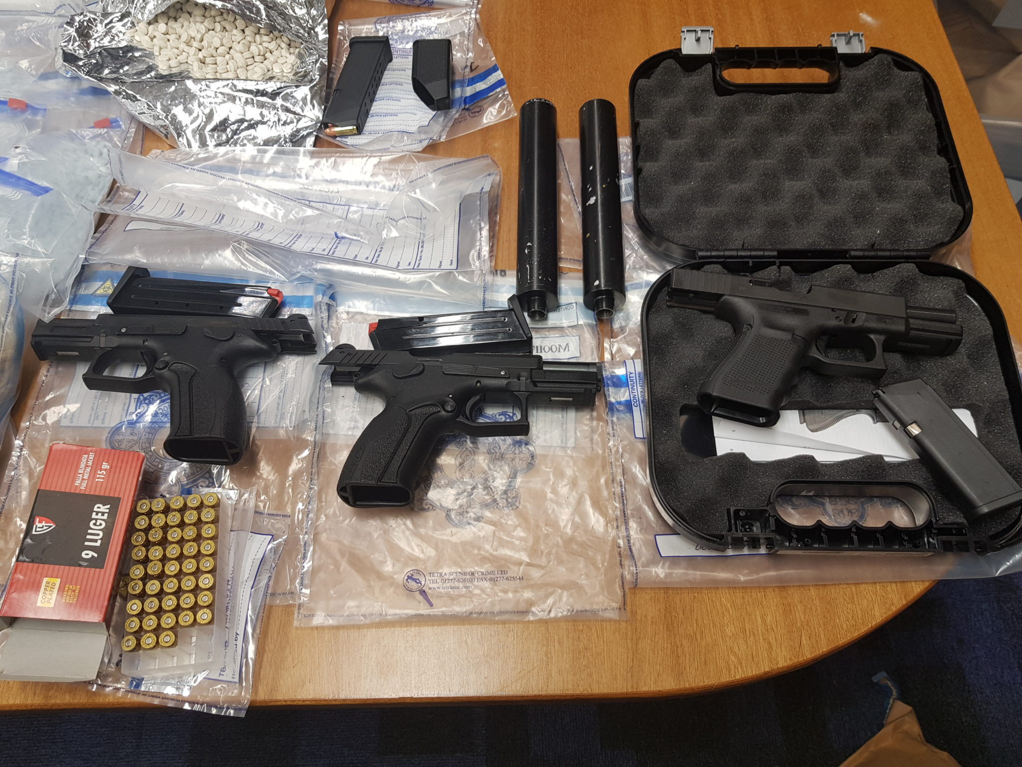 Guns, drugs and cash seized during search in Co Meath | Newstalk