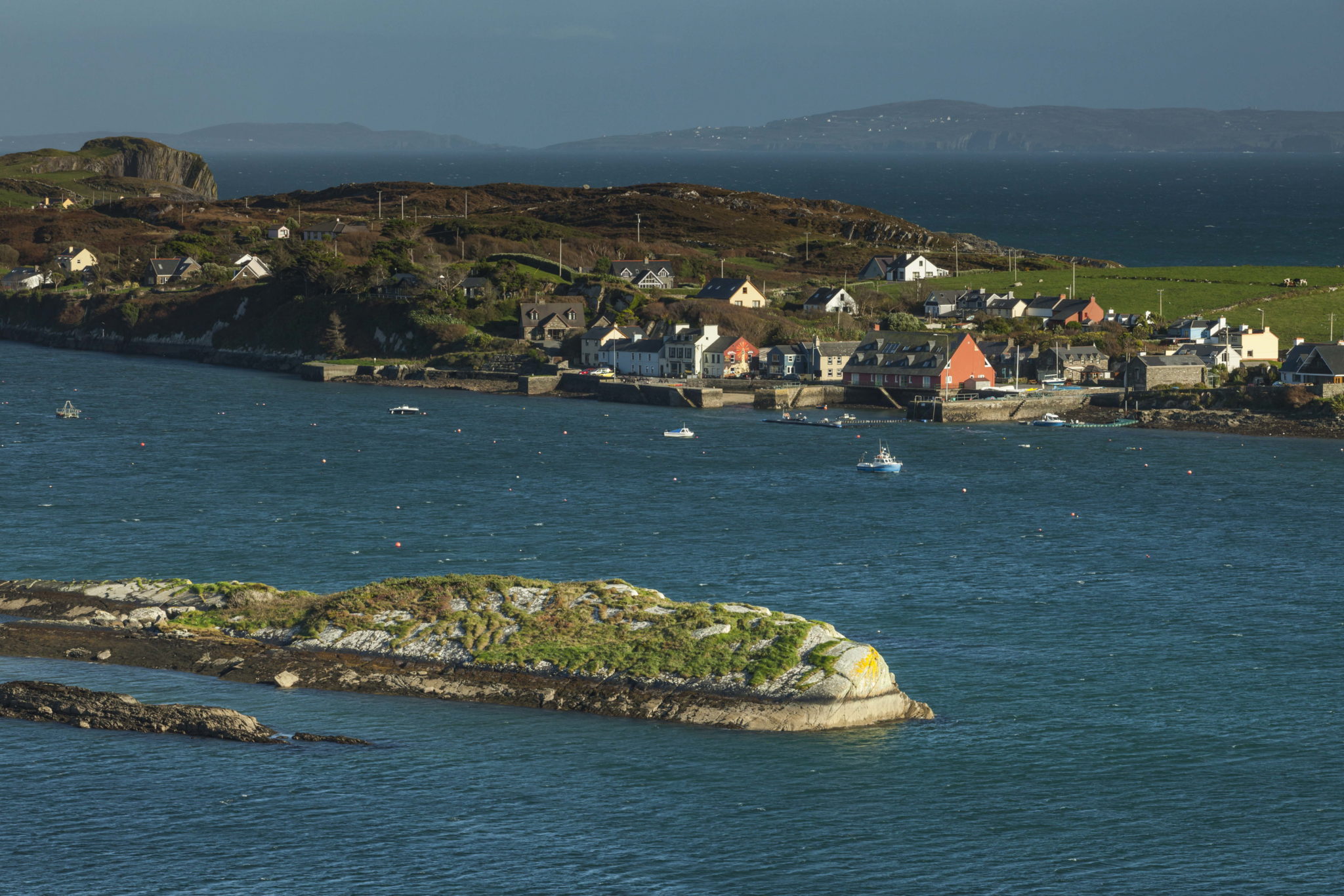 Crookhaven village on the Wild Atlantic Way in County Cork
