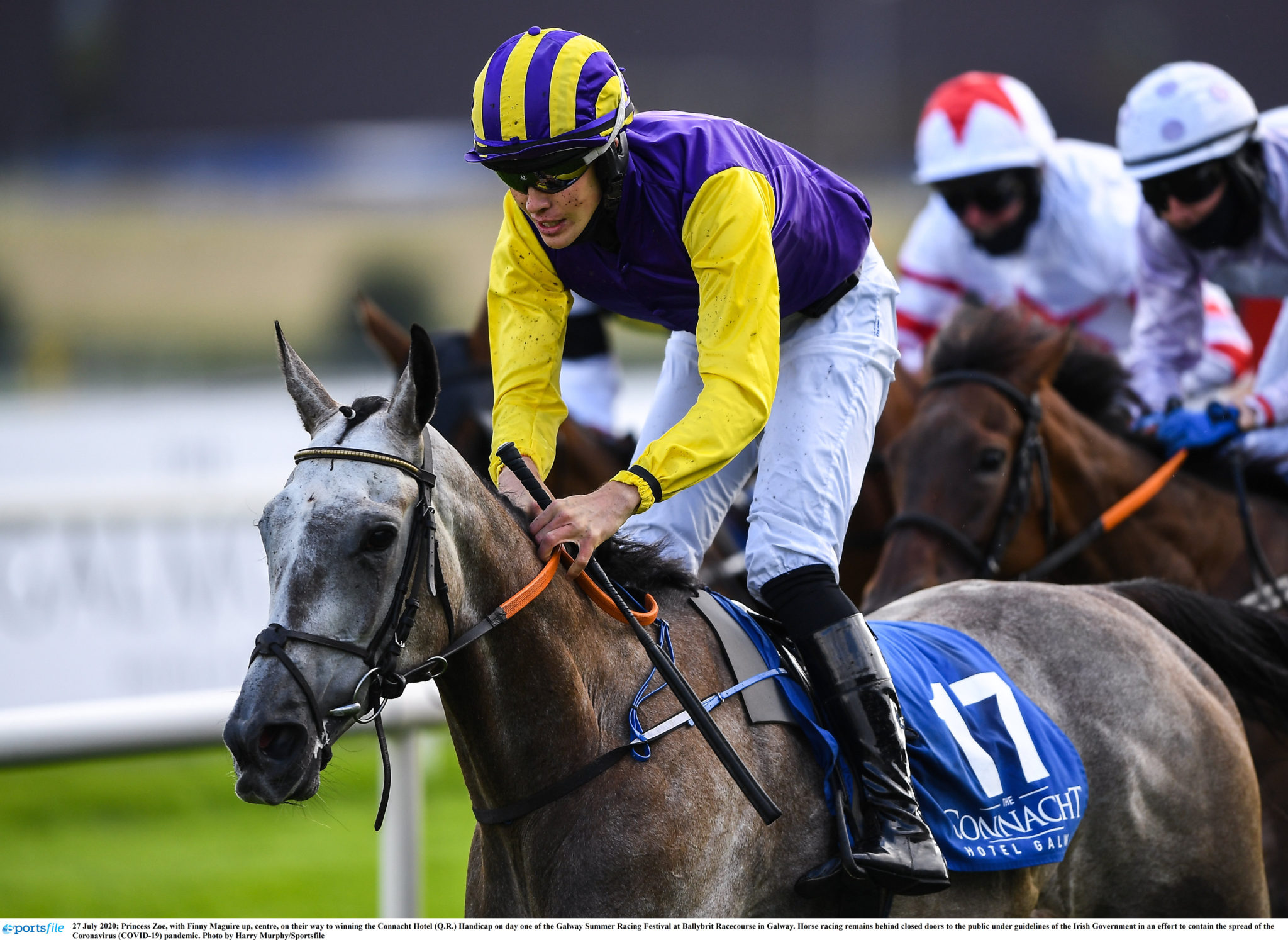 tony Mullins trained Princess Zoe wins at Galway