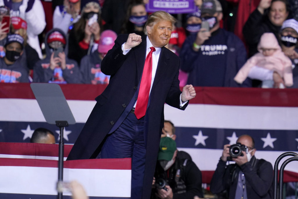 Trump Behind Biden In Polls As He Returns To Campaign Trail Image