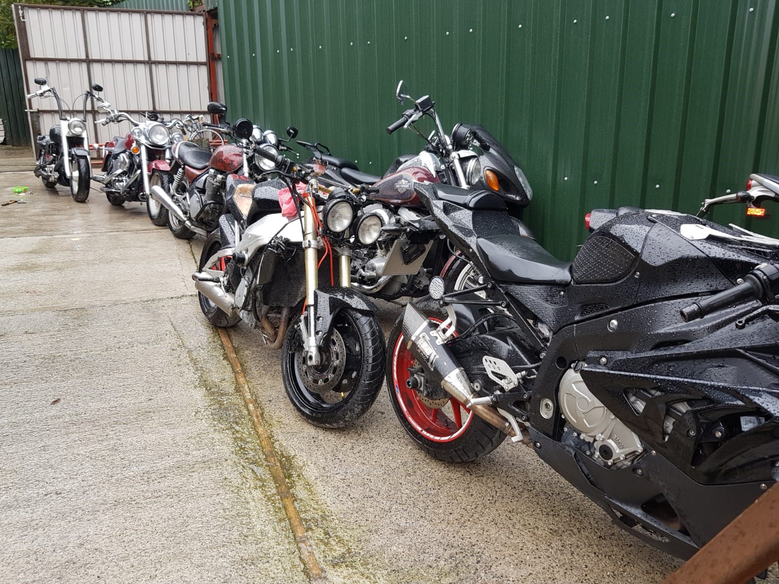 Motorbikes seized during CAB raids in Dublin