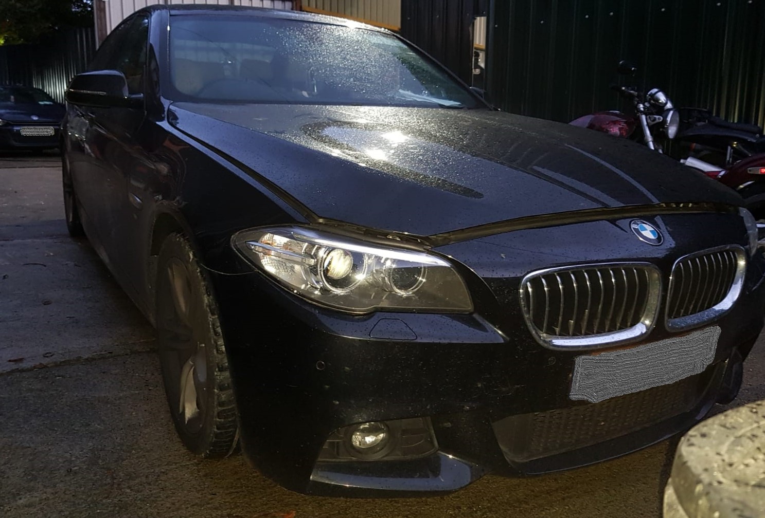 A BMW seized during CAB raids in Dublin