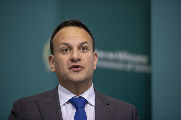 The Tánaiste Leo Varadkar at Government Buildings