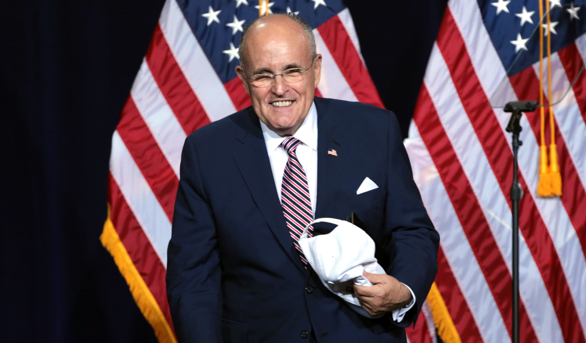 Rudy Giuliani Has A Meltdown Over Voter Fraud Image