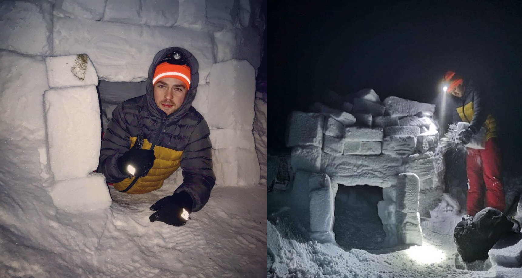 Northern Irish Artist Builds A Massive Igloo In Mourne Mountains Image