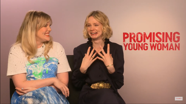 Carey Mulligan and Emerald Fennell