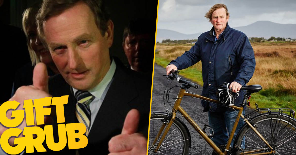Gift Grub: Iarnród Enda Reignites Enda Kenny's Star Image