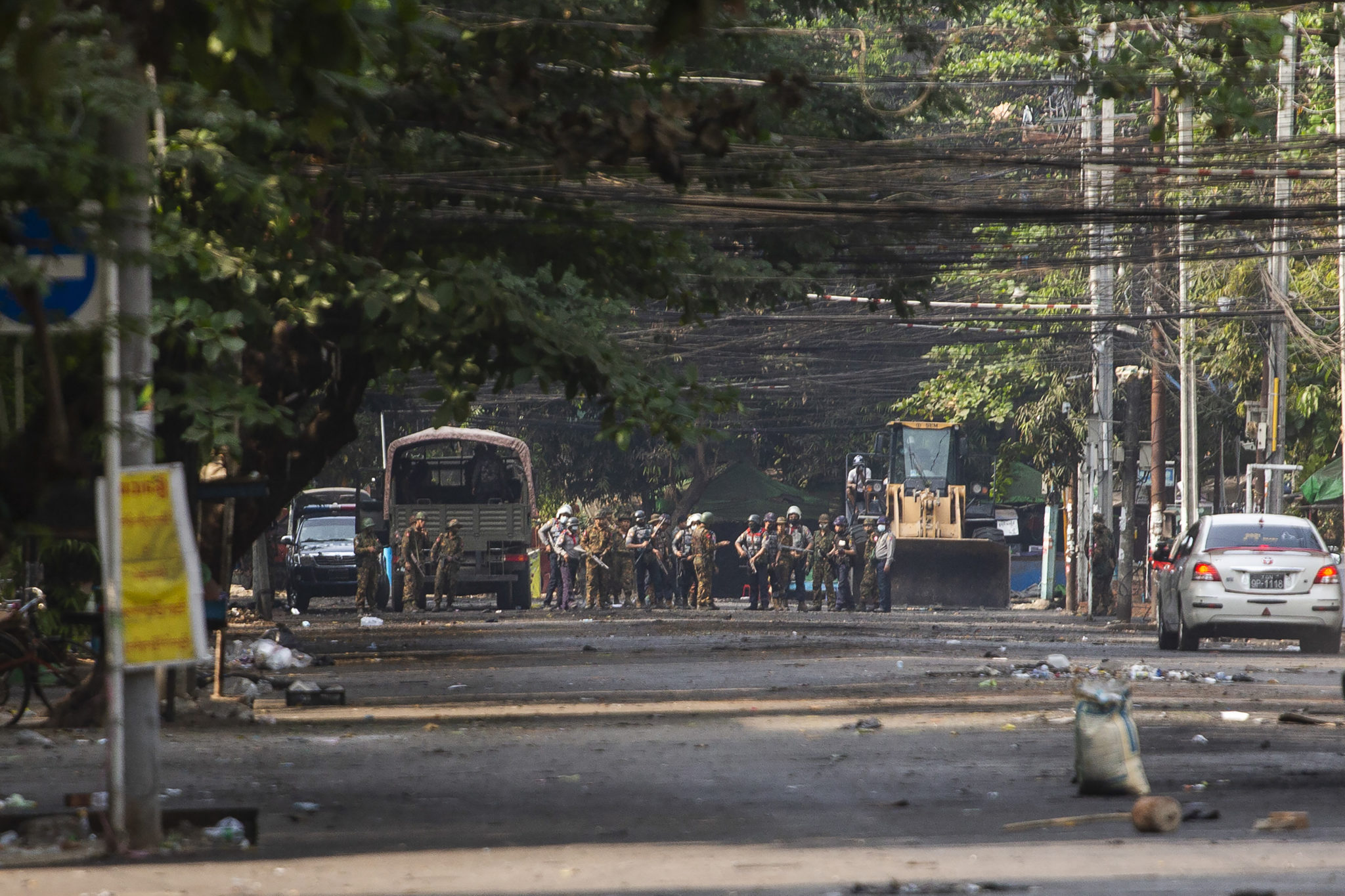 Fear For Families In Myanmar Image