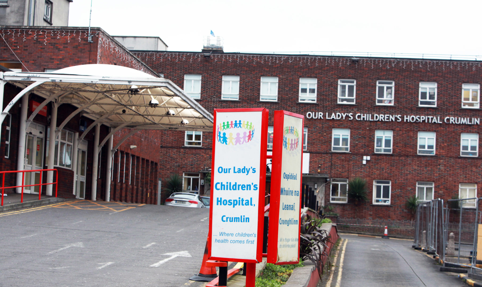 Our Lady’s Children’s Hospital in Crumlin.